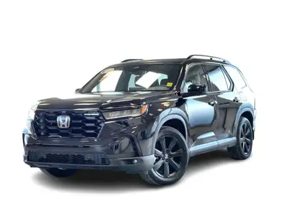 -Regina Honda Recent Arrival! 2025 Honda Pilot Black Edition 107 point inspected, Fully detailed, Fr...
