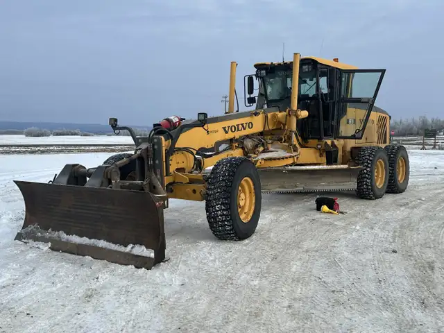 2007 Volvo G970 Grader with Front Plow & Snow-wing #11275 DP in Heavy Equipment in Edmonton - Image 3