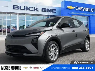 Quick to respond and easy to maneuver, our 2027 Chevrolet Bolt EV LT in Sterling Grey Metallic deliv...