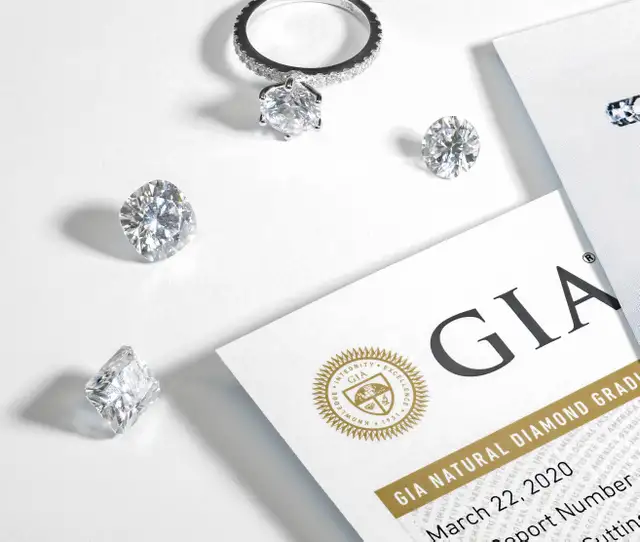 GIA CERTIFIED NATURAL DIAMONDS – DIAMANTS NATURELS CERTIFIÉS GIA in Jewellery & Watches in City of Montréal - Image 9