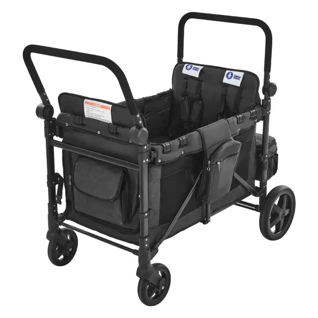 4-Seater Wagon Stroller – Foldable, Durable, & Family-Ready! in Strollers, Carriers & Car Seats in Oakville / Halton Region - Image 3
