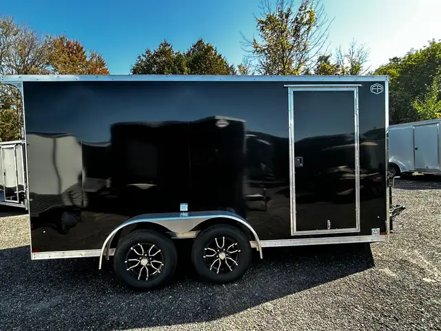 2026 HAULIN 7 X 14 Tandem Axle Enclosed Cargo Trailer Ramp Door | Cargo ...