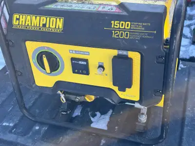 Champion Portable Generator 120 Volt / 10 Amp continuous (Gas), View more