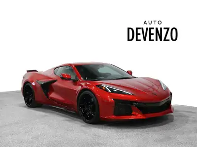 2025 Chevrolet Corvette Z06 1LZ Coupe a vendre, 5.5L V8 670HP, Teinte Rouge brume métallisé / Cuir J...