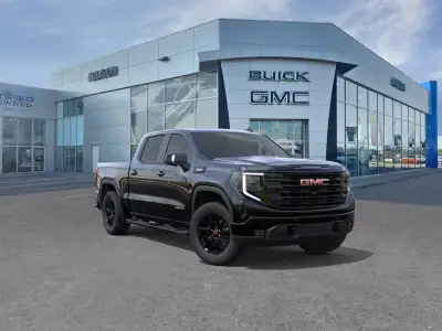 Experience the power and versatility of the 2026 GMC Sierra 1500 Elevation Crew Cab 4x4 in striking...