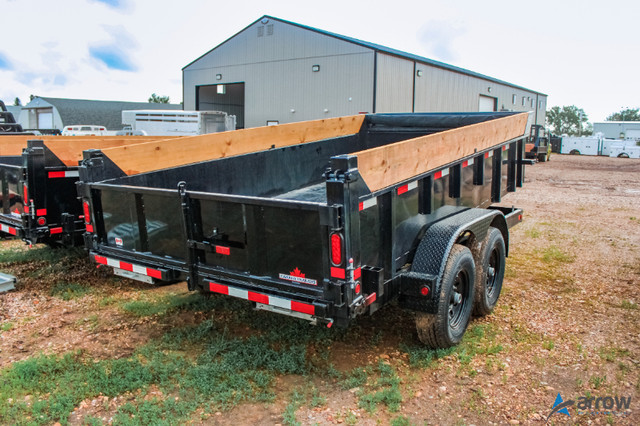 7'x14' Dump Trailer in Cargo & Utility Trailers in Swift Current - Image 3