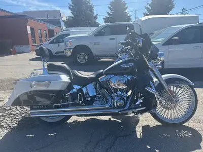 Check out this 2005 CANADIAN Harley-Davidson Softail Deluxe 88ci with only 42,502kms. Be sure to fol...