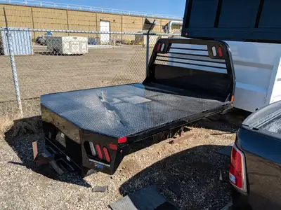 CM 8'-6" RD truck bed for long box SRW 8'-6" L / 84" W / 56" cab to axle / 38" frame width c/w taper...
