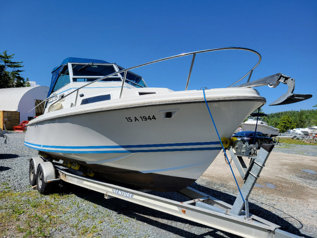 1987 Limestone 24 Express. 2020 repower! in Powerboats & Motorboats in City of Halifax