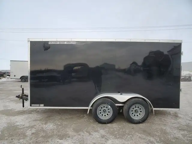 2026 FACTORY OUTLET TRAILERS 7x14ft Enclosed Cargo in Cargo & Utility Trailers in Calgary - Image 14