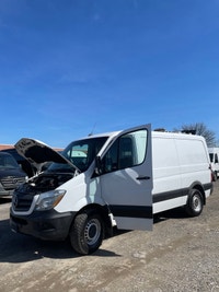 Mercedes-Benz Sprinter cargo van is ready to go to work. Finished in a crisp white exterior with a c... (image 1)