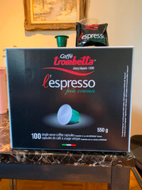 pack of 100 Italian Coffee capsule only 50.00