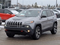 Come see this 2018 Jeep Cherokee Trailhawk Leather Plus. Its Automatic transmission and Regular Unle... (image 3)
