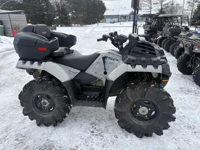 The 2021 Polaris Sportsman 850 is a powerful utility ATV known for its performance and versatility....