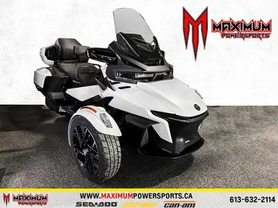 Can-Am SPYDER RT SEA TO SKY 2026 Un trike routier luxueux pensé pour les longues balades sur route,...