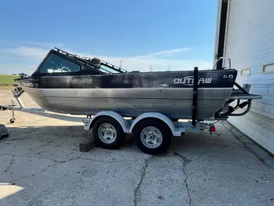 2007 Outlaw Marine Lynx – 18’ 240 Mercury Sport Jet – 288 Hours EZ Clean Stomp Grate Central kicker...