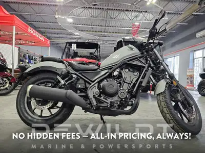 Honda Rebel 500 A true rebel refuses to compromise just like the Honda Rebel 500 refuses to choose b...