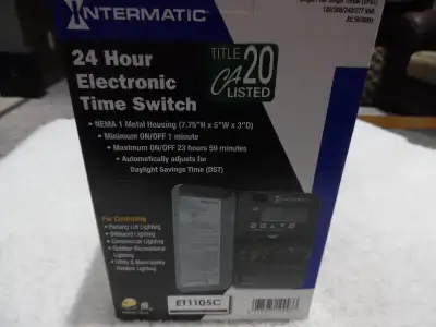 24 Hour Electronic Timer Time Switch New, View more