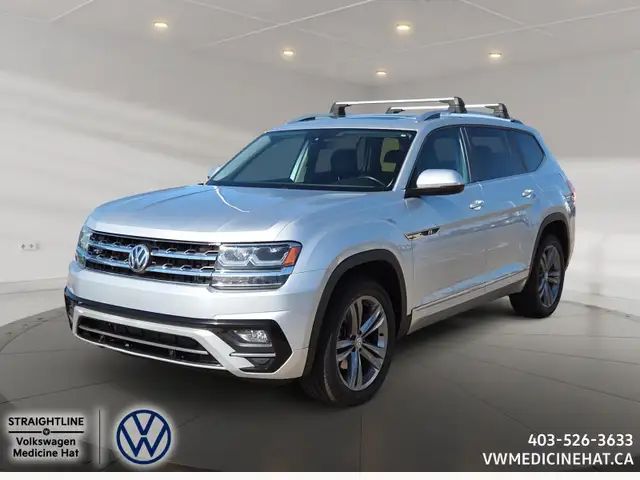 2018 Volkswagen ATLAS Highline 7-Seater, Panoramic Sunroof, Heat