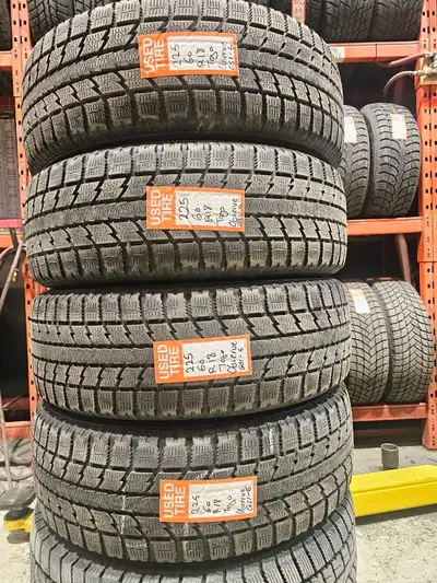 A set of 4 good used P225/60R18 Toyo Observe GSi-5 Winter install and balance $500 Loose purchase $1...