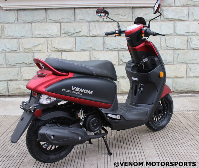 NEW 49CC SCOOTER | STREET LEGAL | MOPED 50CC | VENOM ROMA | in Scooters & Pocket Bikes in Moncton - Image 3