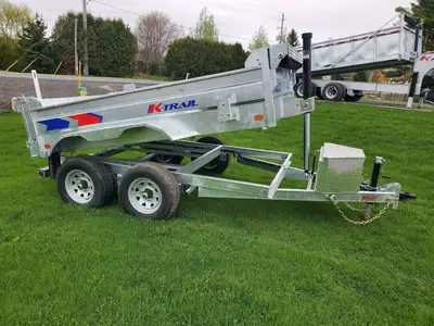 ???? 2026 K-Trail 6x10 HD Dump Trailer RUST-PROOF GALVANIZED ???? ???? SALE PRICE: $11,495 +tx (Reg....