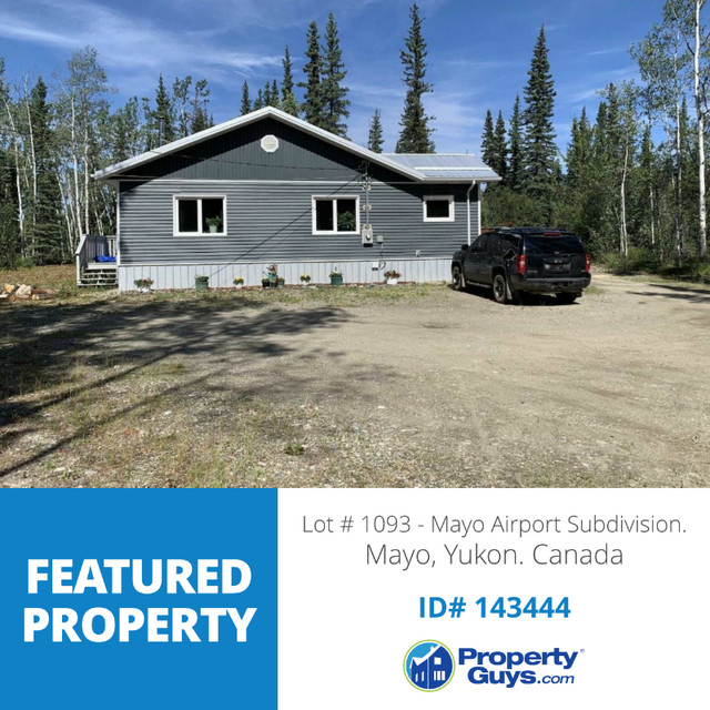 Lot # 1093 - Mayo Airport Sub. PropertyGuys.com ID#143444 in Houses for Sale in Whitehorse