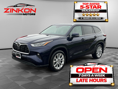 Welome to Zinkon Motors. CASH PRICE: $65995 FINANCE PRICE: $63995. Drive Your Highlander Home Today!...