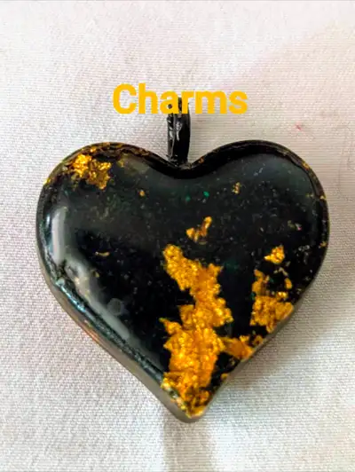 Pierre énergie inox noir avec chaîn acier inoxydable, View more