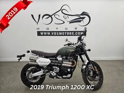 Vos Motors -No Payments for 1 Year The 2019 Triumph Scrambler 1200 XC redefined the in.modernin. cla...