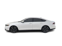 2023 Honda Accord Hybrid Touring Platinum White Pearl On-Board Navigation, Rear View Camera, USB Int... (image 4)