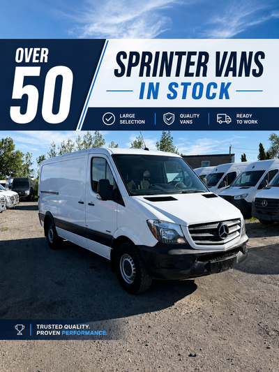 2016 Mercedes-Benz Sprinter 2500 Cargo Van 3.0L V6 Turbo Diesel Price: $21,985 Built for reliability...