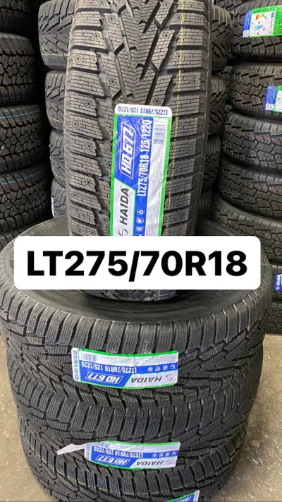 BRAND:HAIDA NEW WINTER TIRES SIZE:275/70R18 INSTALLAION AND BALANCE IS AVAILABLE ADDRESS:2520 CENTRE...