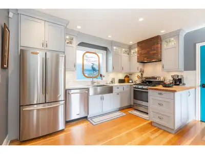A truly unique White Rock home just a short walk to the beach, shops & restaurants! Situated on a be...
