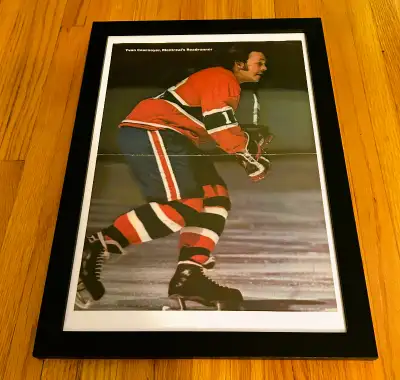 Yvan Cournoyer Montreal Canadiens Portrait, View more