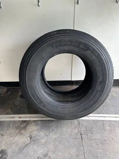 Several Available , $950 Each , Brand New Michelin Truck / Farm Wagon Tires 445/50R22.5 Michelin X-O...