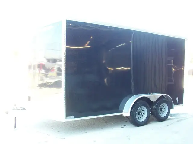 2026 Weberlane galvanisé 7' x 14' v-nose 2 essieux 5200lb. CONTR in Cargo & Utility Trailers in Laval / North Shore - Image 9