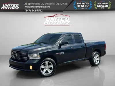 2014 Ram 1500 Sport QUADCAB 5.7L HEMI V8 This 2014 Ram 1500 Sport Quadcab is a bold and powerful pic...