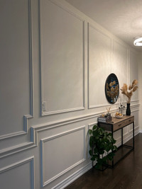 * Feature Walls * Accent wall  * Wainscotting Installation *