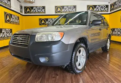 EXPERIENCE PRACTICALITY, ALLWEATHER CONFIDENCE, AND EVERYDAY RELIABILITY WITH THIS 2008 SUBARU FORES...