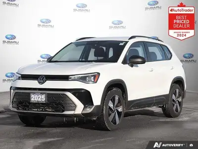 Recent Arrival! 2025 Volkswagen Taos Trendline AWD 8-Speed Automatic 1.5L I4 Turbocharged DOHC 16V L...