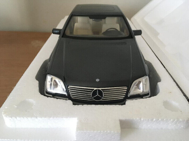 Mercedes Benz 600 SEC coupe diecast model car scale 1:18 in Toys & Games in Red Deer - Image 4