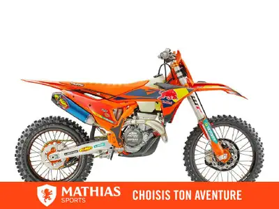 Concessionnaire des véhicules neufs et d'occasion. Motocross KTM 350 XC-F FACTORY EDITION 2026 Conçu...