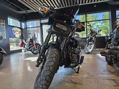 The Fat Bob is all Harley-Davidson, but at the same time, it’s unlike any Harley motorcycle that eve...