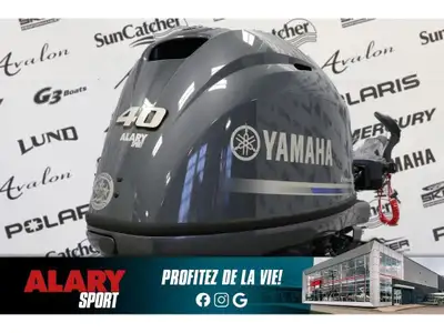 Alary Sport 2026 Yamaha F40LEHA TILT, PIED LONG (20 POUCES) Yamaha F40LEHA TILT, PIED LONG (20 POUCE...