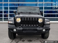 Lease Return, Super Low Kilometers, One Owner, Black 2022 Jeep Wrangler Unlimited Sport 4X4, 8-Speed... (image 8)