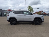 The 2026 Jeep Compass North in Silver Zynith Metallic with a Black interior blends rugged capability... (image 7)