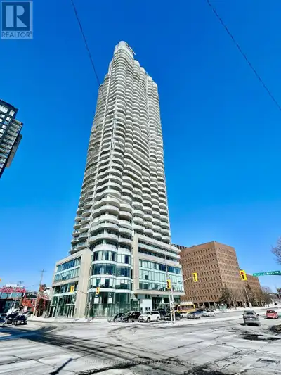 Perched high on the 34th floor, this stunning 735 sqft 2-bedroom, 1-bath unit offers breathtaking ci...
