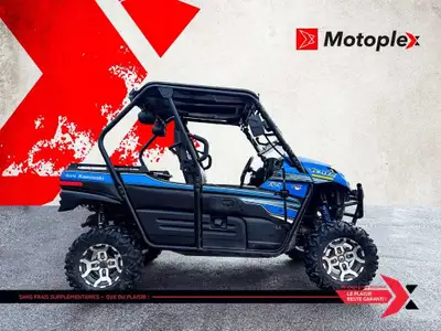 2018 KAWASAKI TERYX 800 KRF800 TERYX 800 KRF800 GARANTIE PROLONGÉE jusqu'à 4 ans disponible et plan...