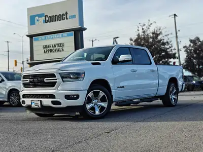 WOW! SPORT CREW CAB! EXTRA CLEAN INSIDE AND OUT! CLEAN CARFAX, NO ACCIDENTS, 5.7L HEMI V8, 4X4, LEAT...